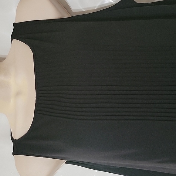 J JILL wearever collection‎ pintuck sleeveless tank dress M Contemporary Mature - Picture 3 of 8